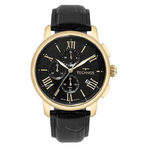 technos couro preto